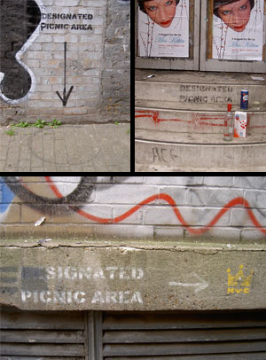 Banksy Designated Picnic Area 