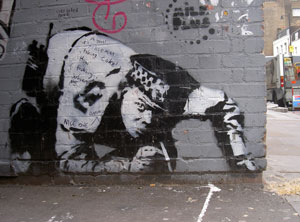 Banksy Snorting Copper